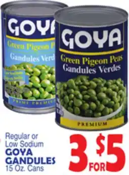 Bravo Supermarkets GOYA GANDULES offer
