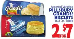 Bravo Supermarkets PILLSBURY GRANDS! BISCUITS offer