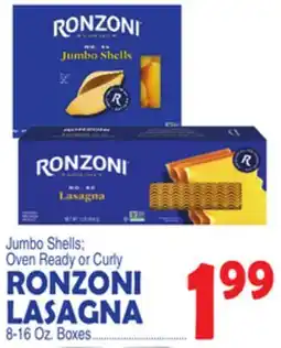 Bravo Supermarkets RONZONI LASAGNA offer