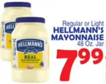Bravo Supermarkets HELLMANN'S MAYONNAISE offer