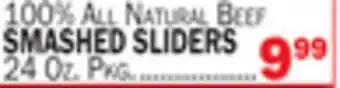 Bravo Supermarkets SMASHED SLIDERS offer