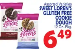 Bravo Supermarkets SWEET LOREN'S GLUTEN FREE COOKIE DOUGH offer