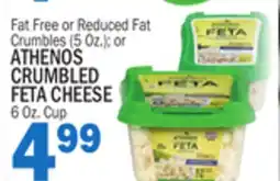 Bravo Supermarkets ATHENOS CRUMBLED FETA CHEESE offer