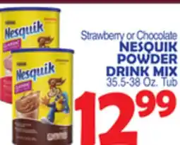 Bravo Supermarkets NESQUIK POWDER DRINK MIX offer