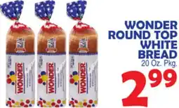 Bravo Supermarkets WONDER ROUND TOP WHITE BREAD offer