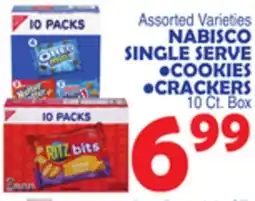 Bravo Supermarkets NABISCO SINGLE SERVE • COOKIES • CRACKERS offer
