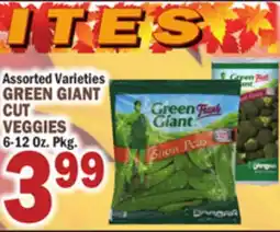 Bravo Supermarkets GREEN GIANT CUT VEGGIES offer