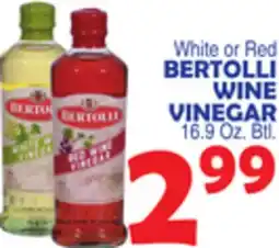 Bravo Supermarkets BERTOLLI WINE VINEGAR offer