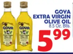 Bravo Supermarkets GOYA EXTRA VIRGIN OLIVE OIL offer