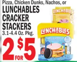 Bravo Supermarkets LUNCHABLES CRACKER CRACKER offer