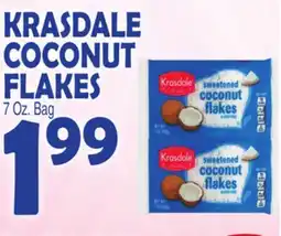 Bravo Supermarkets KRASDALE COCONUT FLAKES offer
