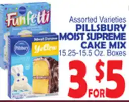 Bravo Supermarkets PILLSBURY MOIST SUPREME CAKE MIX offer