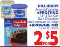 Bravo Supermarkets PILLSBURY FROSTING, 12-16 Oz. Can offer