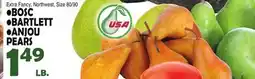 Bravo Supermarkets BOSC, BARTLETT, ANJOU PEARS offer