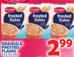 Bravo Supermarkets KRASDALE FROSTED FLAKES offer