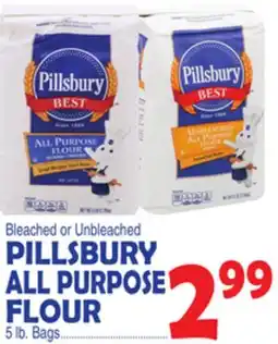Bravo Supermarkets PILLSBURY ALL PURPOSE FLOUR offer