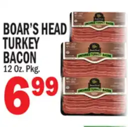 Bravo Supermarkets BOAR'S HEAD TURKEY BACON offer