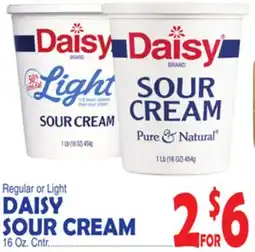 Bravo Supermarkets DAISY SOUR CREAM offer
