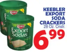 Bravo Supermarkets KEEBLER EXPORT SODA CRACKERS offer