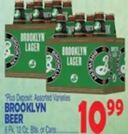 Bravo Supermarkets BROOKLYN BEER offer