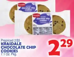 Bravo Supermarkets KRASDALE CHOCOLATE CHIP COOKIES offer