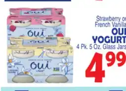 Bravo Supermarkets OUI YOGURT offer