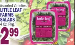 Bravo Supermarkets LITTLE LEAF FARMS SALADS offer