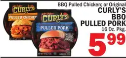 Bravo Supermarkets CURLY'S BBQ PULLED PORK offer