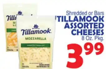Bravo Supermarkets TILLAMOOK ASSORTED CHEESES offer