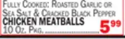 Bravo Supermarkets CHICKEN MEATBALLS offer
