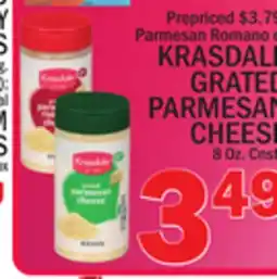 C Town KRASDALE GRATED PARMESAN CHEESE offer