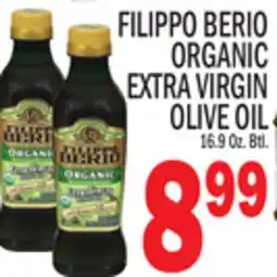 C Town FILIPPO BERIO ORGANIC EXTRA VIRGIN OLIVE OIL offer