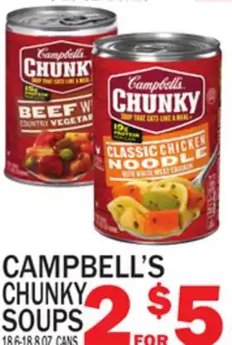 C Town CAMPBELL'S CHUNKY SOUPS offer