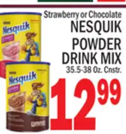 C Town NESQUIK POWDER DRINK MIX offer