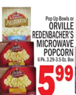 C Town ORVILLE REDENBACHER'S MICROWAVE POPCORN offer