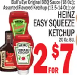 C Town HEINZ EASY SQUEEZE KETCHUP 20 Oz. Btl offer