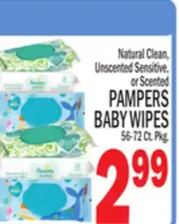 C Town PAMPERS BABY WIPES offer