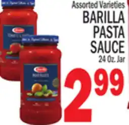 C Town BARILLA PASTA SAUCE offer