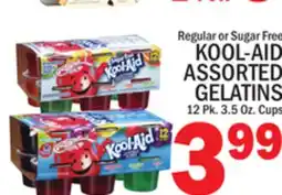 C Town KOOL-AID ASSORTED GELATINS offer