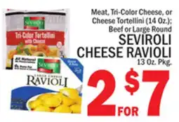 C Town SEVIROLI CHEESE RAVIOLI 13 Oz. Pkg offer