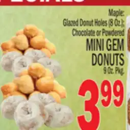 C Town MINI GEM DONUTS 9 Oz. Pkg offer