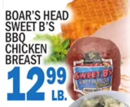 C Town BOAR'S HEAD SWEET B'S BBQ CHICKEN BREAST offer