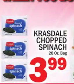 C Town KRASDALE CHOPPED SPINACH offer