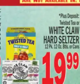 C Town WHITE CLAW HARD SELTZER offer