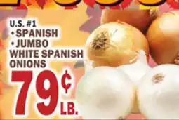 C Town SPANISH, JUMBO WHITE SPANISH ONIONS offer