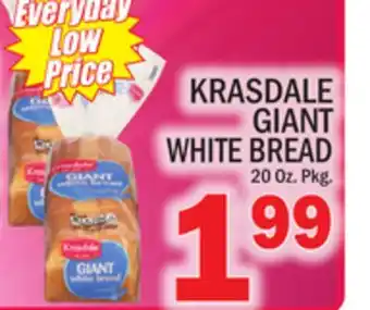 C Town KRASDALE GIANT WHITE BREAD offer