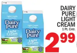 C Town DAIRY PURE LIGHT CREAM offer