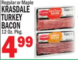 C Town KRASDALE TURKEY BACON offer