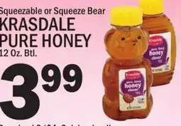 C Town KRASDALE PURE HONEY offer