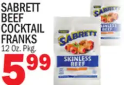 C Town SABRETT BEEF COCKTAIL FRANKS offer